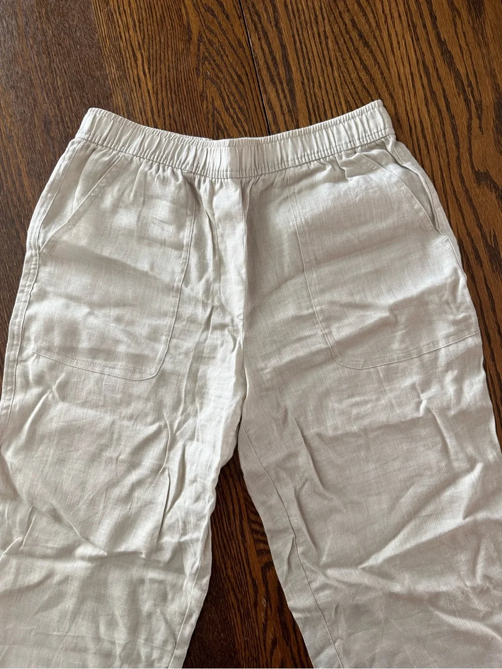 ZARA | Cream Utility Pants